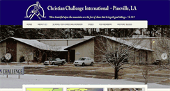 Desktop Screenshot of christianchallenge.org